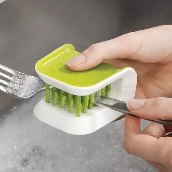 U-Shaped Knife and Cutlery Cleaner Brush - Endless Gadgets