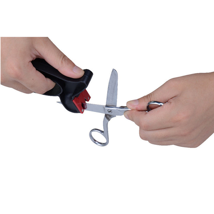 Tungsten steel scissors sharpener - Endless Gadgets